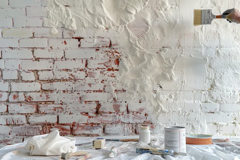 cómo pintar ladrillos en la pared: trucos y consejos