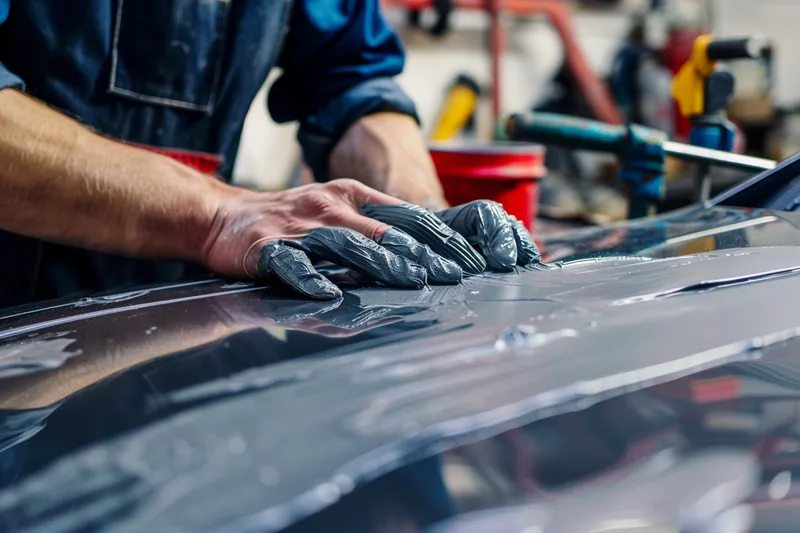 cómo preparar masilla plástica para autos, una solución eficaz para reparaciones