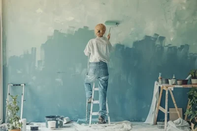 como pintar correctamente una pared