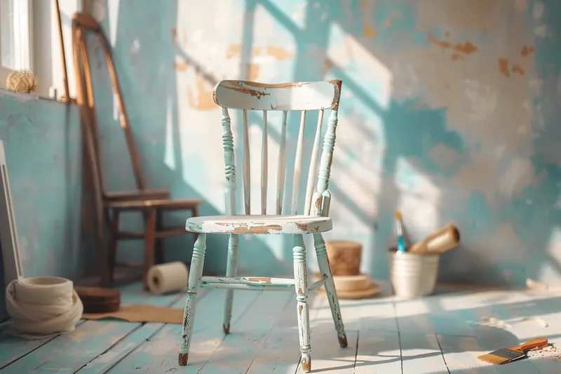 como pintar muebles de madera estilo vintage