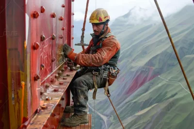 como pintar una estructura metalica